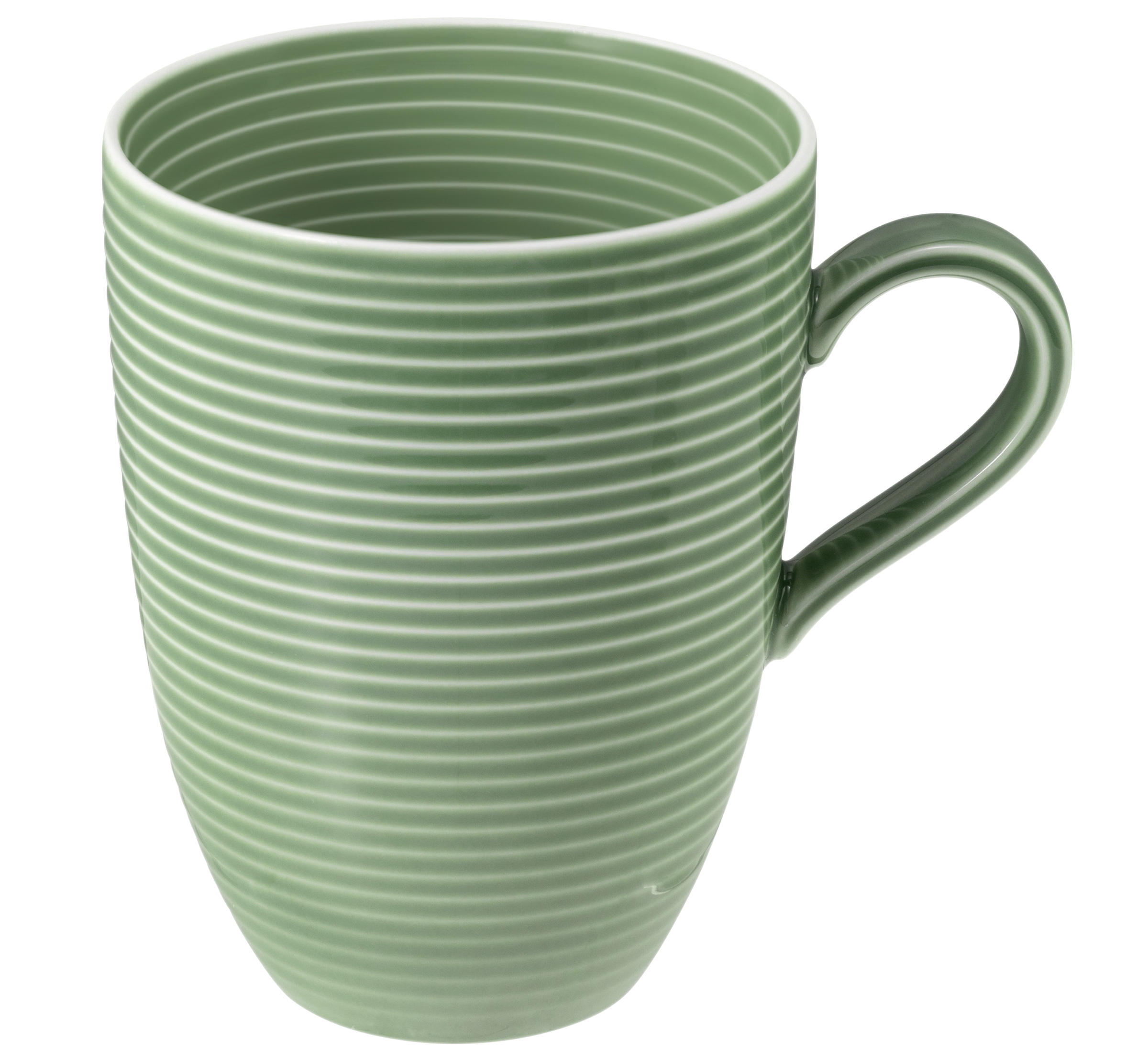 KAFFEEBECHER Beat salbeigrün uni  350 ml   - Mintgrün, LIFESTYLE, Keramik (11/8,2/10,8cm) - Seltmann Weiden