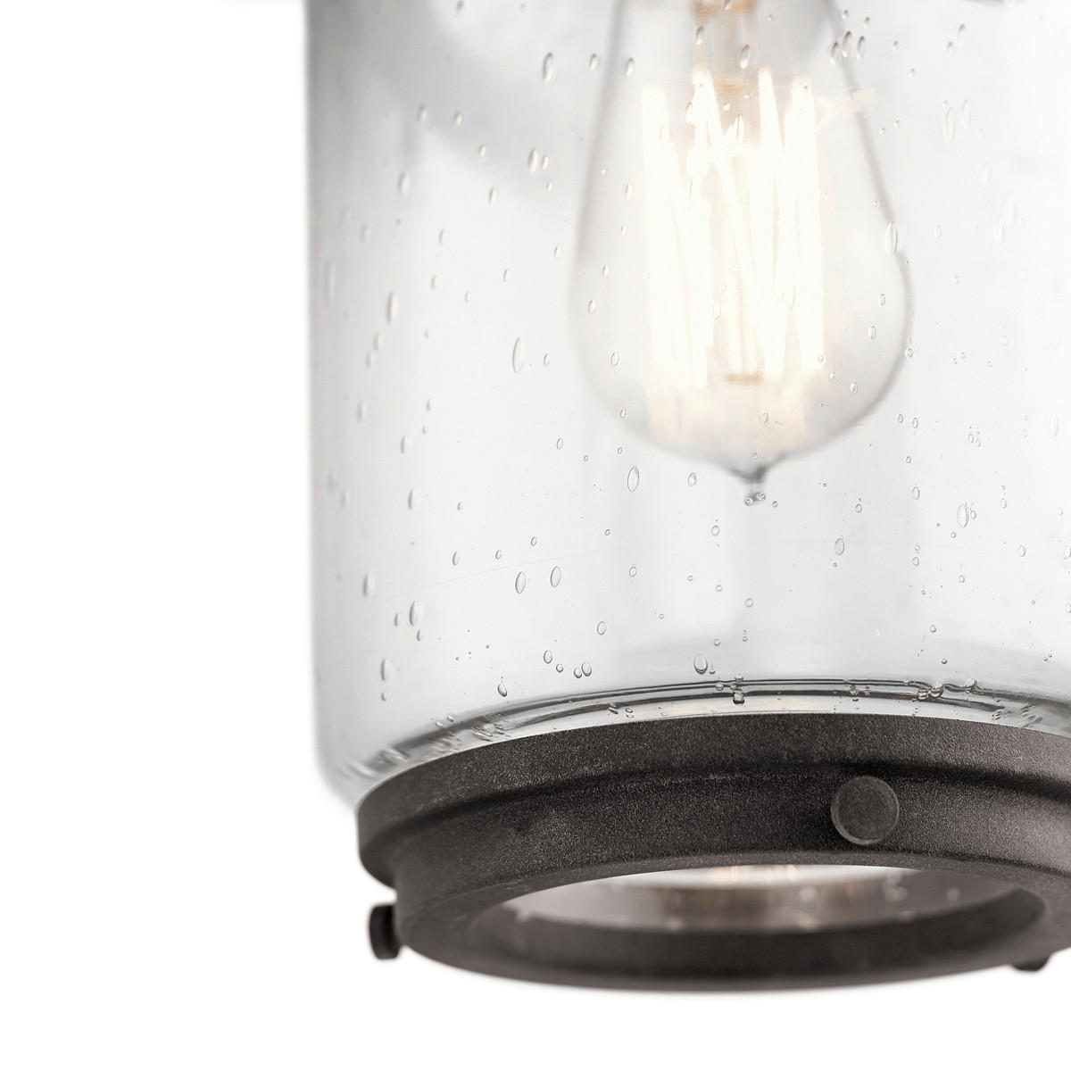 AUSSENWANDLEUCHTE - Zinkfarben, Konventionell, Glas/Metall (20,5/22,5/35,6cm) - Elstead Lighting