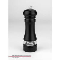 SALZ- UND PFEFFERMÜHLE LIFE STYLE  - Schwarz, Basics, Holz/Keramik (5,5/17cm) - Justinus