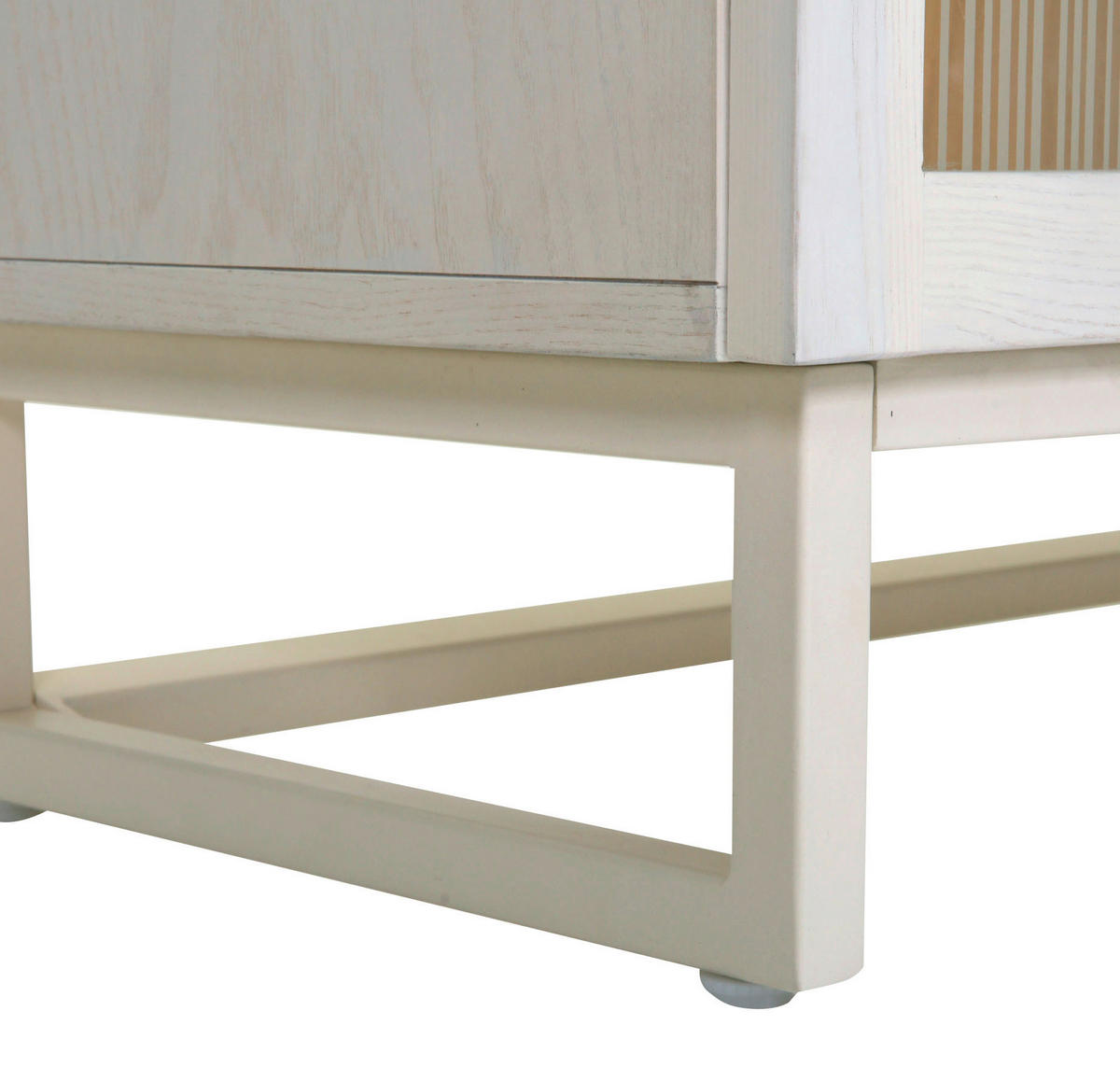 SIDEBOARD 135/80/43 cm  - Schwarz/Weiß, MODERN, Glas/Holz (135/80/43cm) - Lomoco