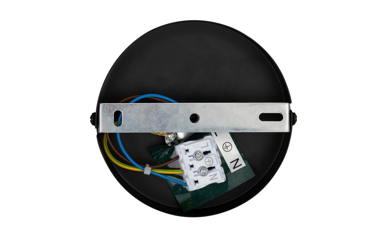 DECKENLEUCHTE 35/18 cm   - Grün, Design, Glas/Metall (35/18cm) - Collet's Monde