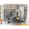 HOCHBETT 90/200 cm Grau Grau  - Kieferfarben/Grau, Basics, Holz (90/200cm) - MID.YOU