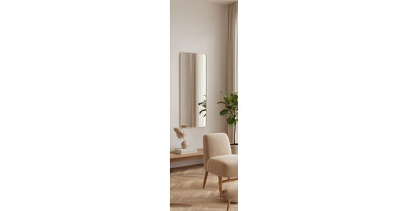 WANDSPIEGEL 31/120/3,5 cm    in rechteckig  - Kaschmir, Basics, Glas/Metall (31/120/3,5cm) - Xora