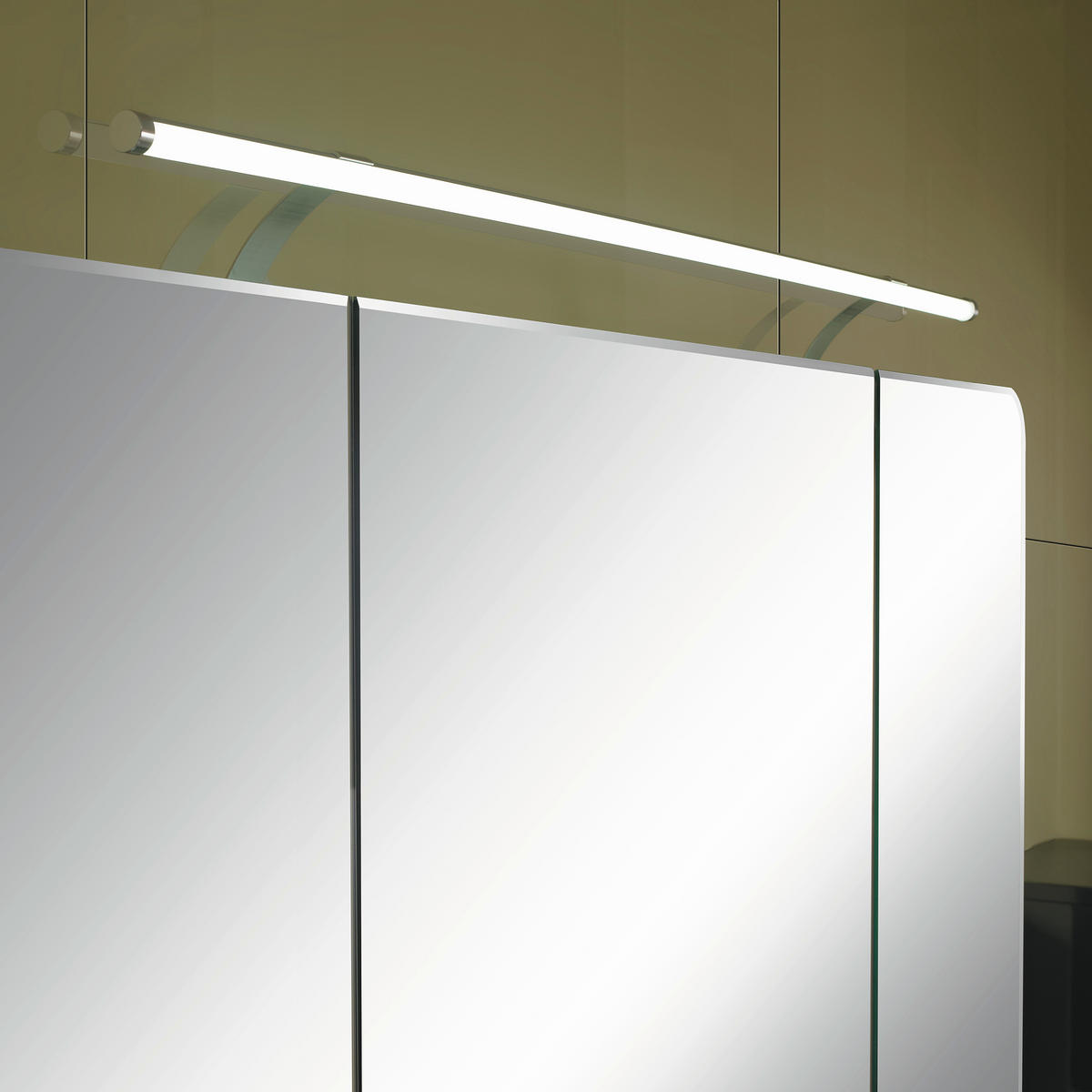 BADRUM 120 cm  - grå, Design, trämaterial/glas (120cm) - Sadena