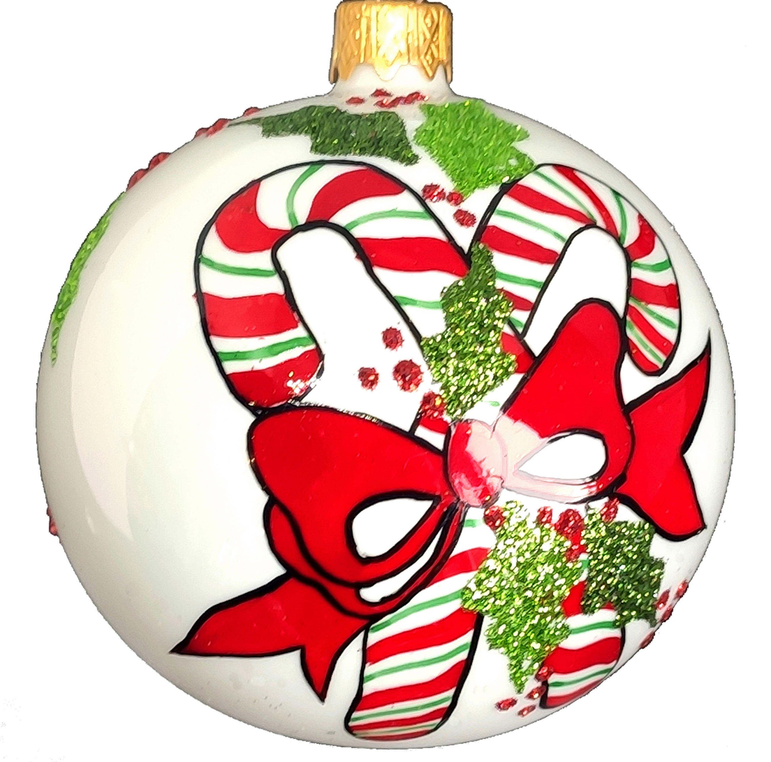 JULGRANSKULA - vit, Lifestyle, metall/glas (8cm) - Best Price