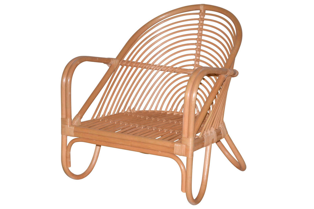 RELAXSESSEL Flachgewebe Sitzkissen    - Honig, Natur, Holz/Textil (72/70/80,5cm) - MID.YOU