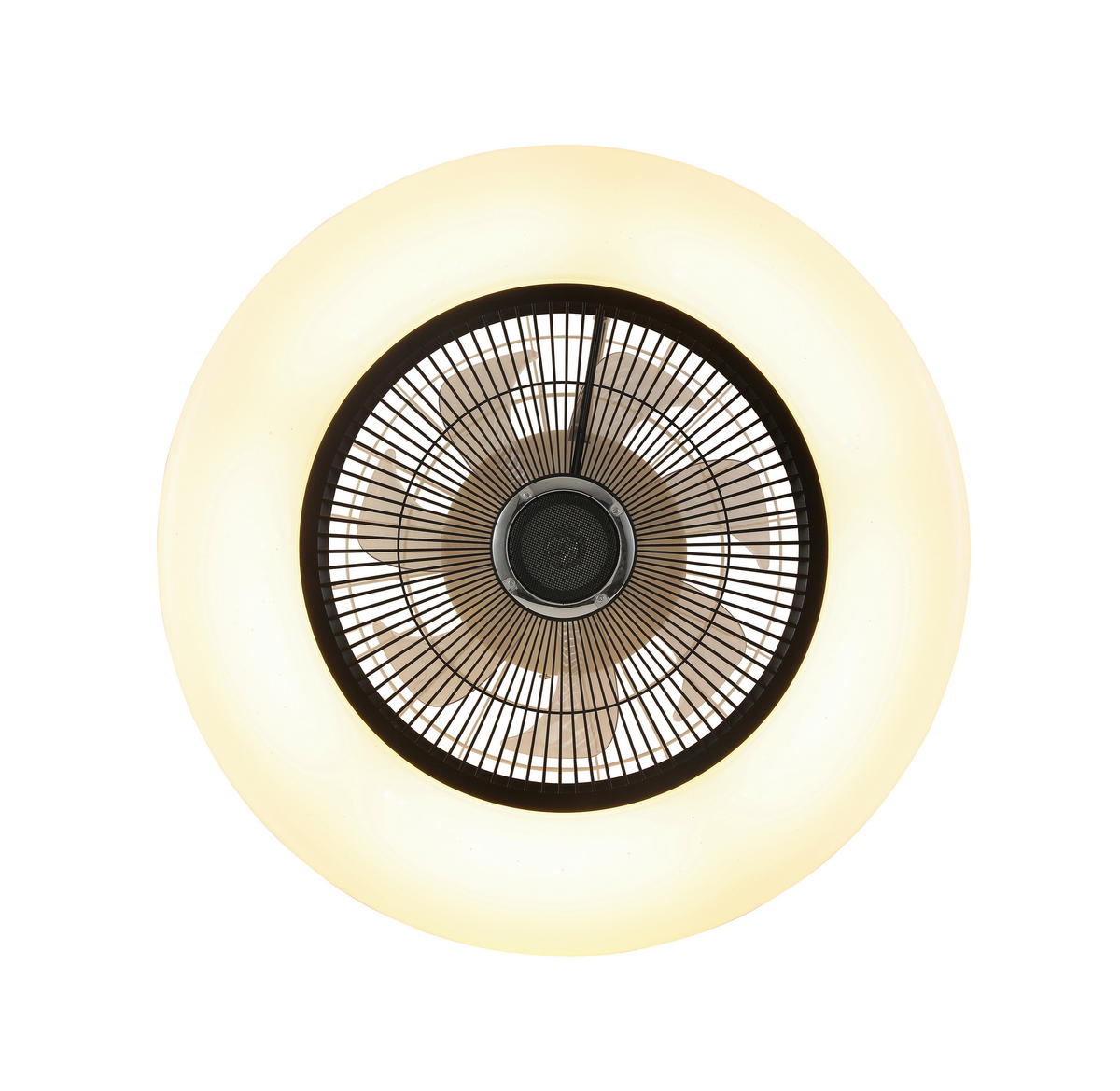 PLAFONSKI VENTILATOR   - providno/bela, Osnovno, metal/plastika (55/17,5cm) - Mican