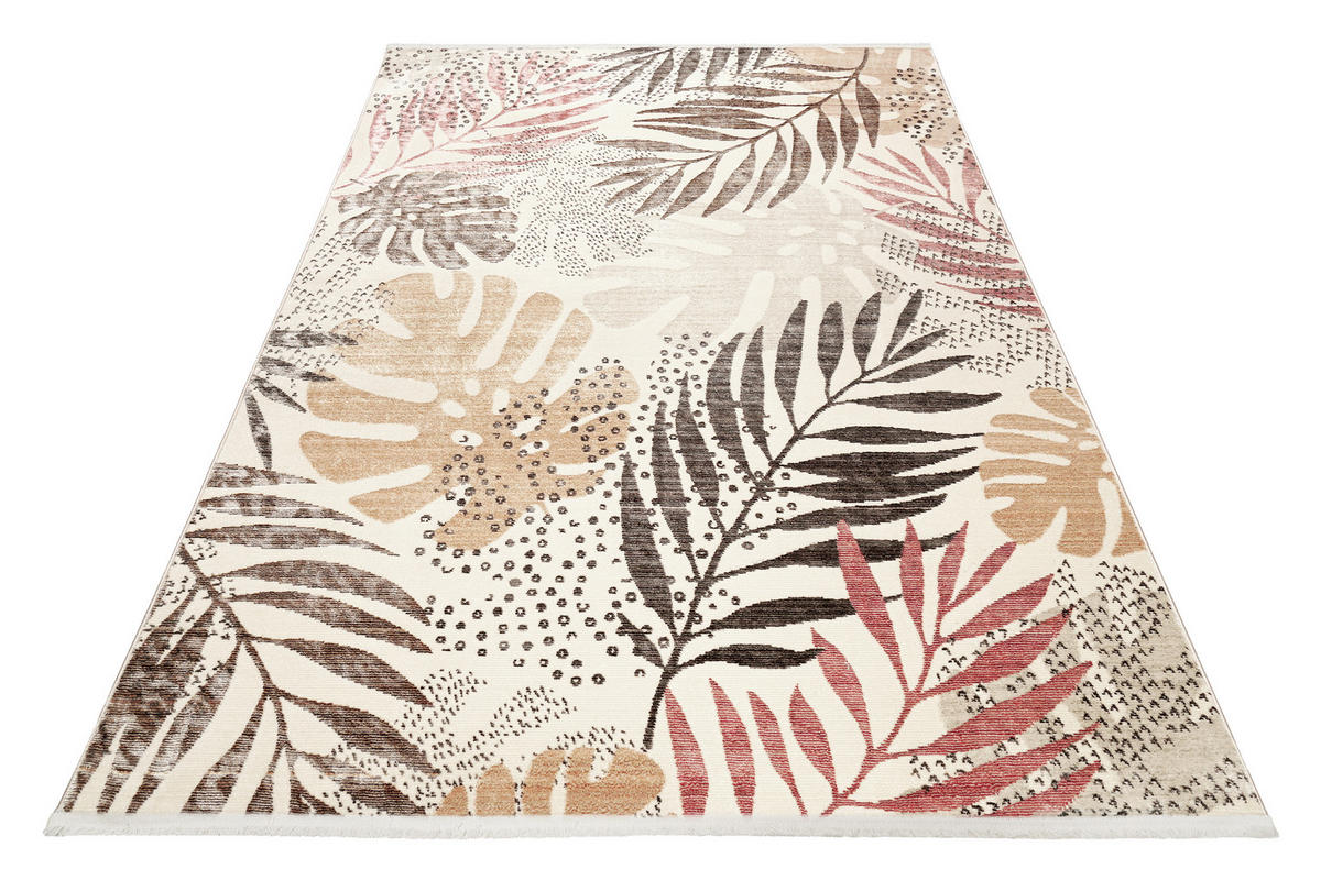 WEBTEPPICH 160/225 cm Florence  - Beige/Rot, Konventionell, Textil (160/225cm) - Esprit