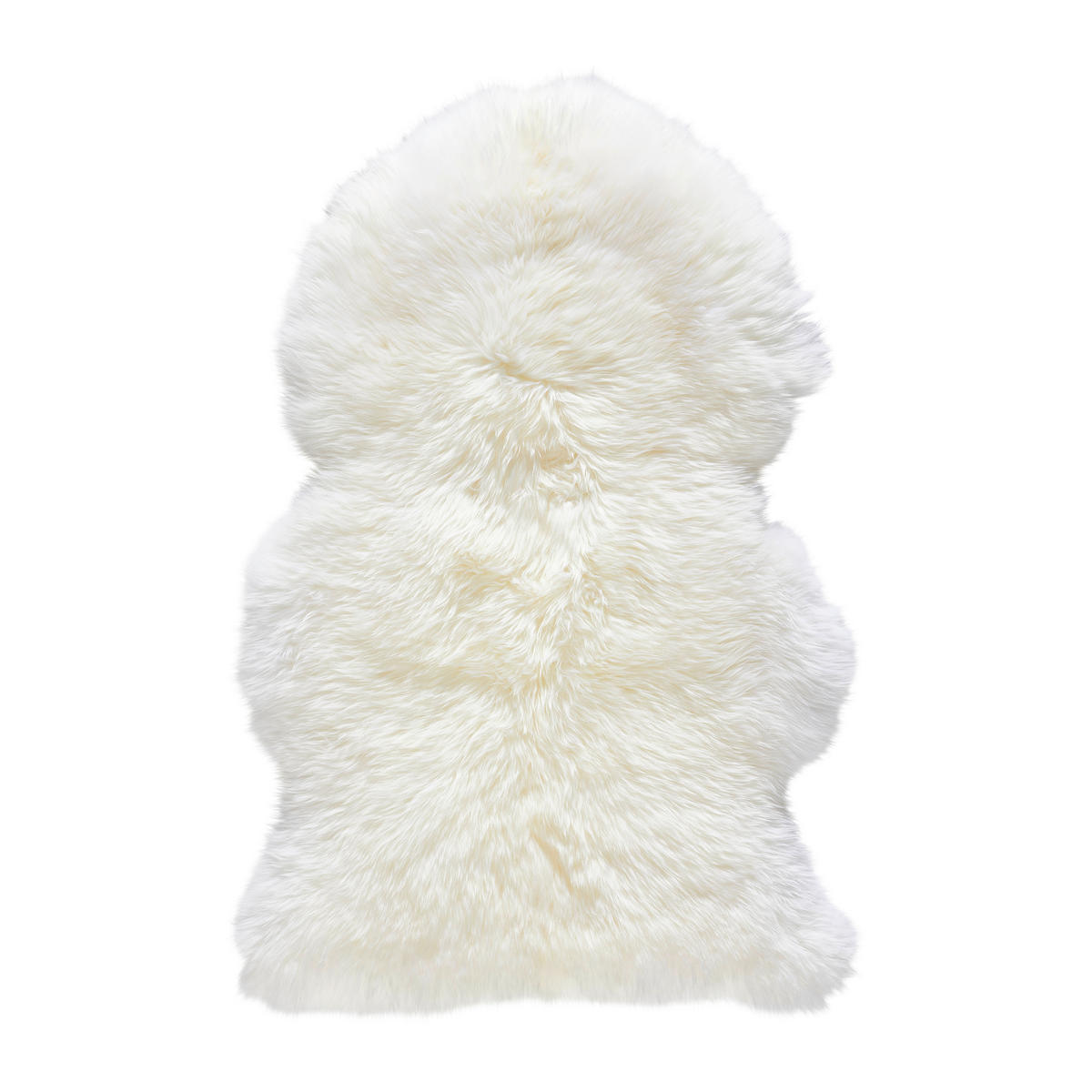 BLANĂ DE OAIE  Adelaide  - alb, Natur, blană (65-70/100-105cm) - Linea Natura