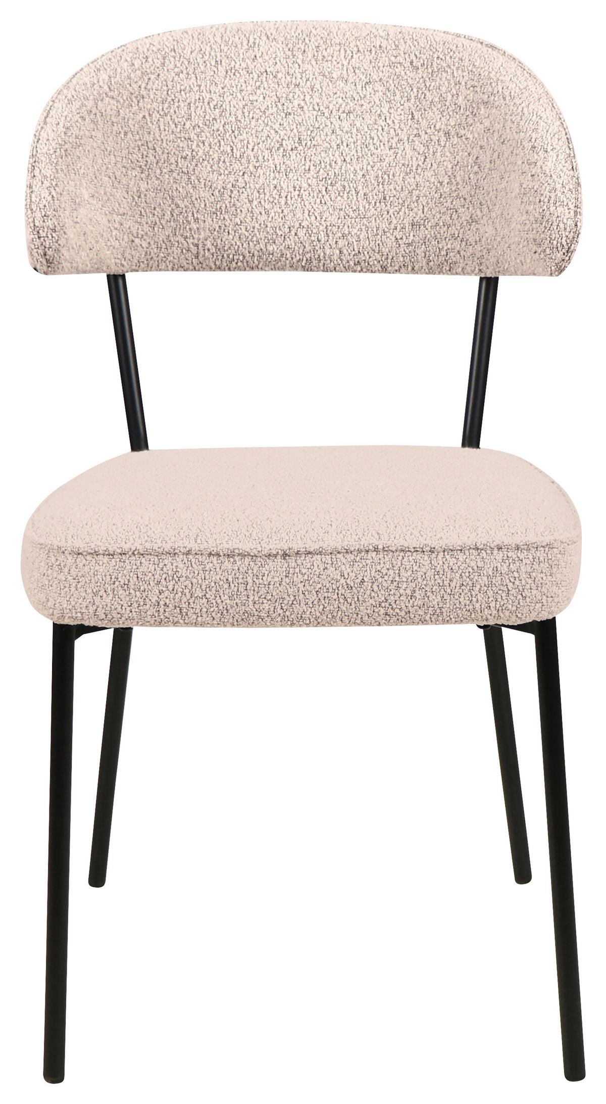 STOLICA  pink  drvo, metal, tekstil      - pink/crna, Design, drvo/metal (46/83,5/58cm) - Hom`in