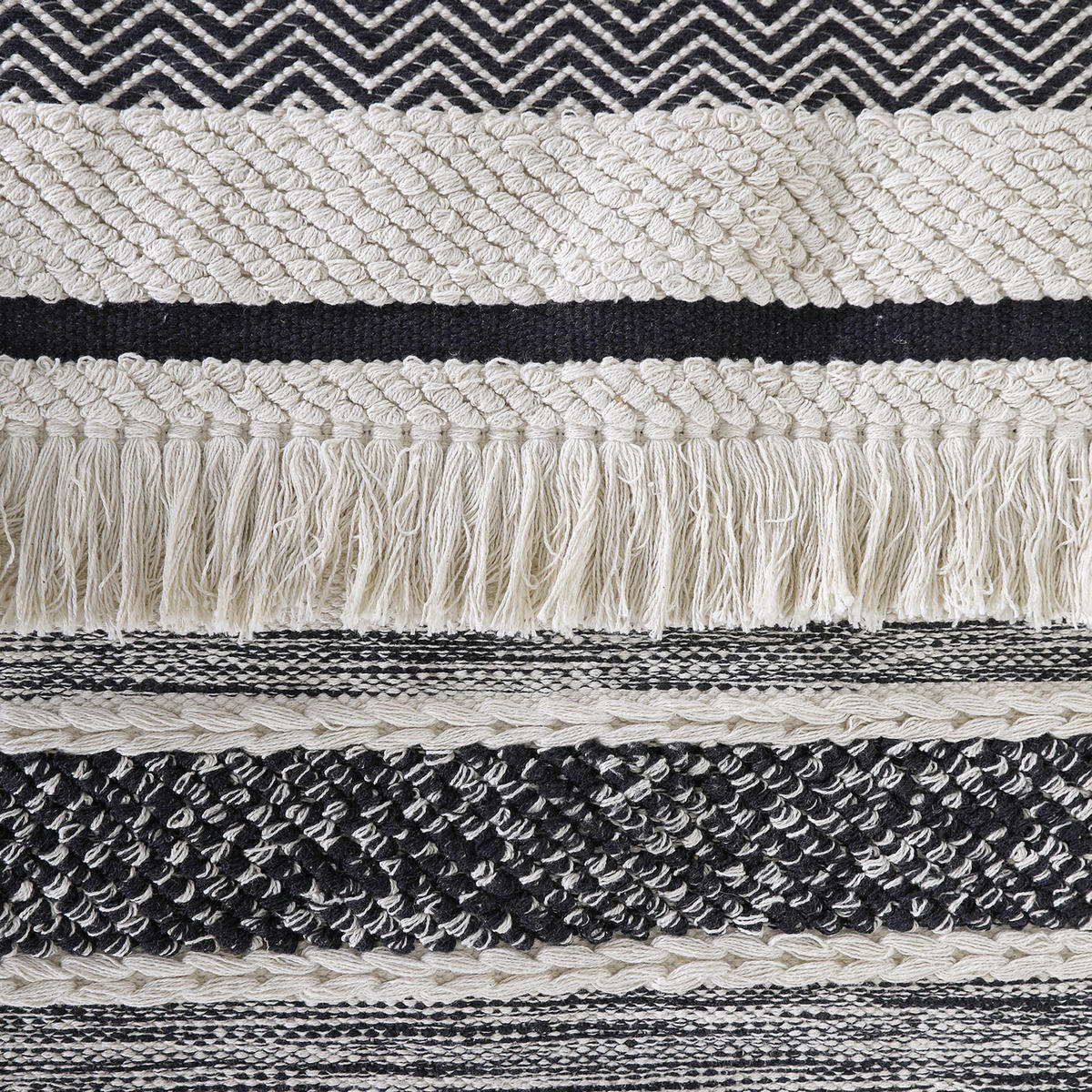 TEPPICH 230/160 cm Grau, Schwarz, Hellgrau, Beige  - Beige/Hellgrau, Trend, Textil (230/160cm)