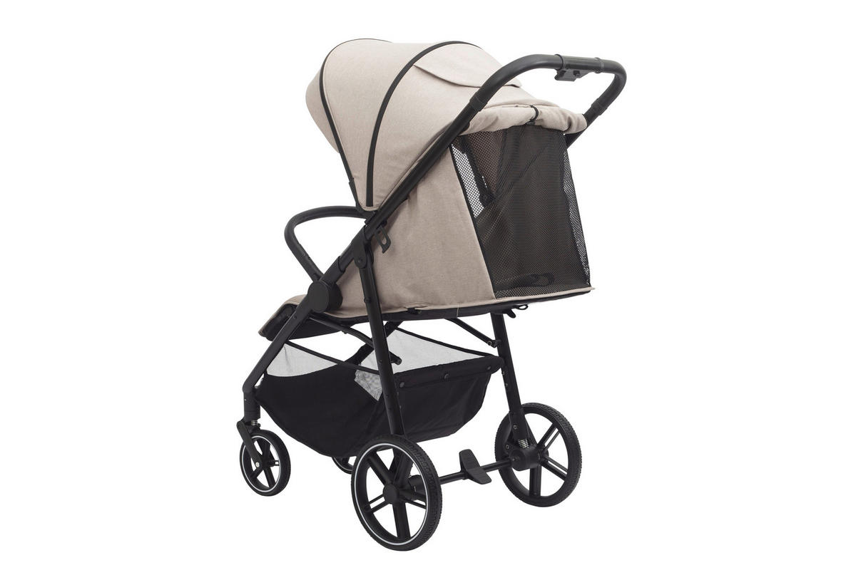 BUGGY Light Cruiser  - Beige/Schwarz, Basics, Kunststoff/Textil (55/56/107cm) - Jimmylee
