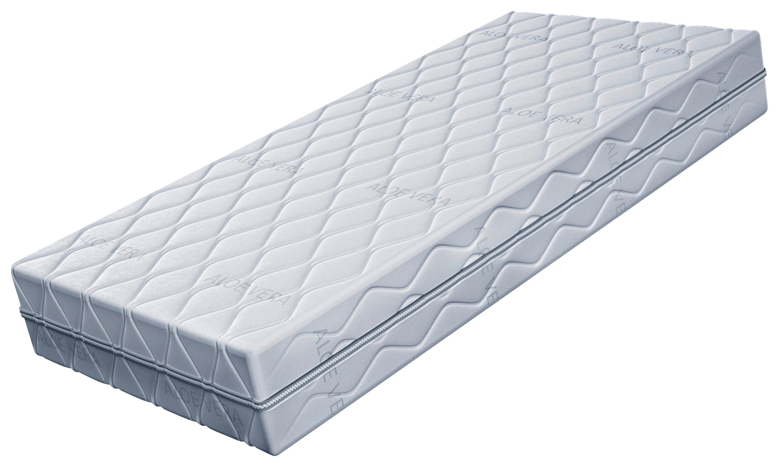 TASCHENFEDERKERNMATRATZE 140/200 cm Höhe ca. 25 cm  - Basics, Textil (140/200cm) - Boxxx