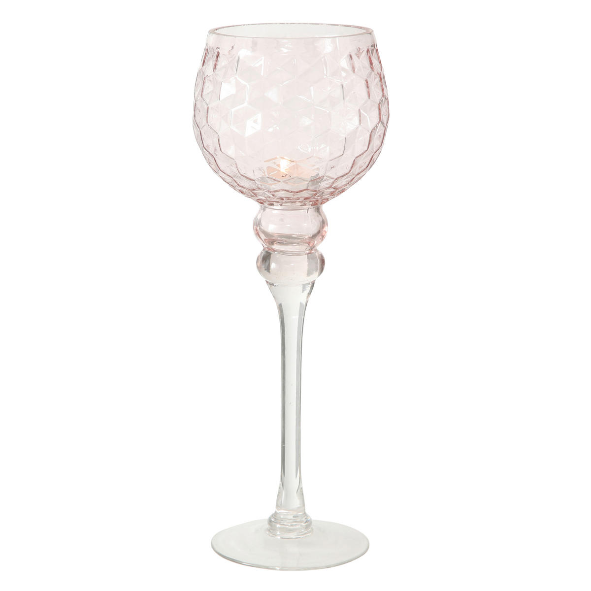 SVIETNIK  sklo - strieborná, Lifestyle, sklo (13/35cm)