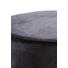HOCKER Grau - Rosa/Grau, Holz/Textil (27/27cm)