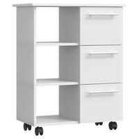 ALLZWECKWAGEN Weiß  - Weiß, Design, Holzwerkstoff (68/38/85cm) - MID.YOU