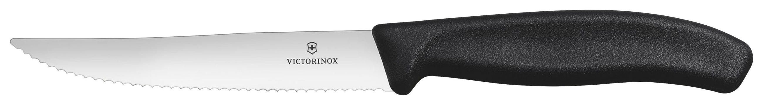 STEAKMESSER - Schwarz, Konventionell, Kunststoff (2.5/1.2/23.5cm) - Victorinox