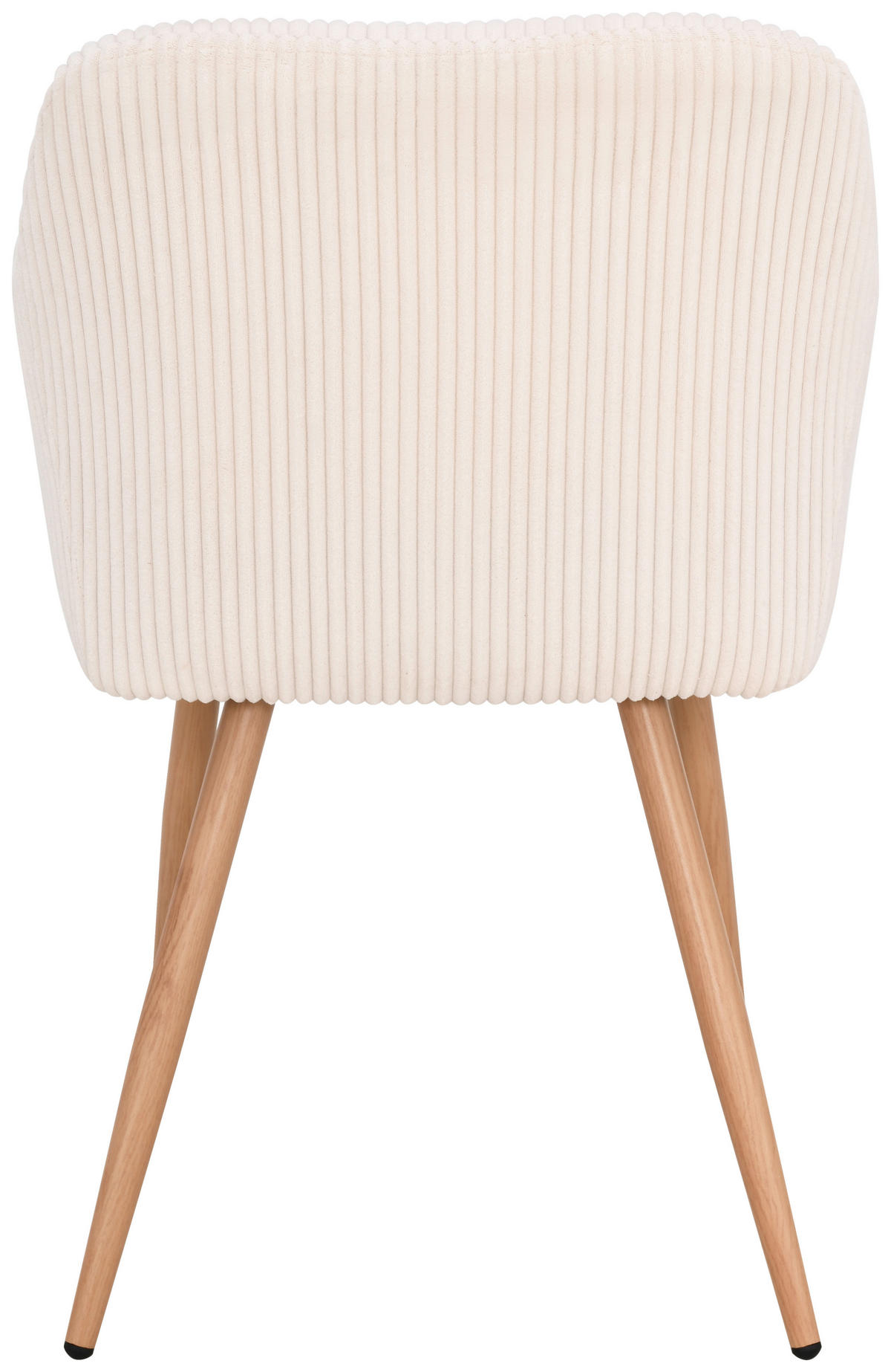ARMLEHNSTUHL  in Eisen Cord  - Eichefarben/Beige, Trend, Holz/Textil (55/84/60cm) - Livetastic