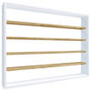 KÜCHENREGAL  - Honigeiche/Weiß, Basics, Holzwerkstoff (80/60/10cm) - MID.YOU
