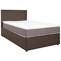 BOXBETT 120/200 cm  in Grau, Hellbraun  - Hellbraun/Grau, Konventionell, Holz/Holzwerkstoff (120/200cm) - MID.YOU
