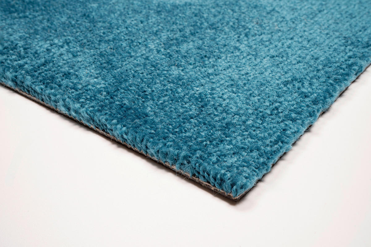 TEPPICHFLIESE 50/50 cm  in Türkis  - Türkis, Basics, Textil (50/50cm)