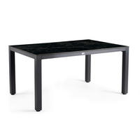 GARTENTISCH Metall Anthrazit rechteckig  - Anthrazit, Basics, Kunststoff/Metall (180/100/75cm) - Tierra Outdoor