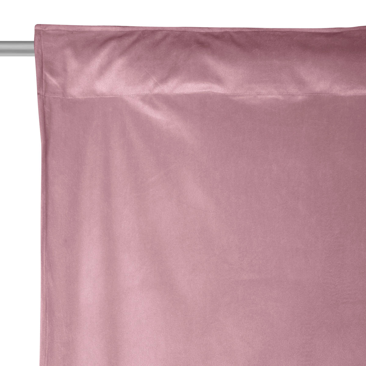 FERTIGVORHANG  blickdicht   135/245 cm  - Rosa, Basics, Textil (135/245cm) - Esposa