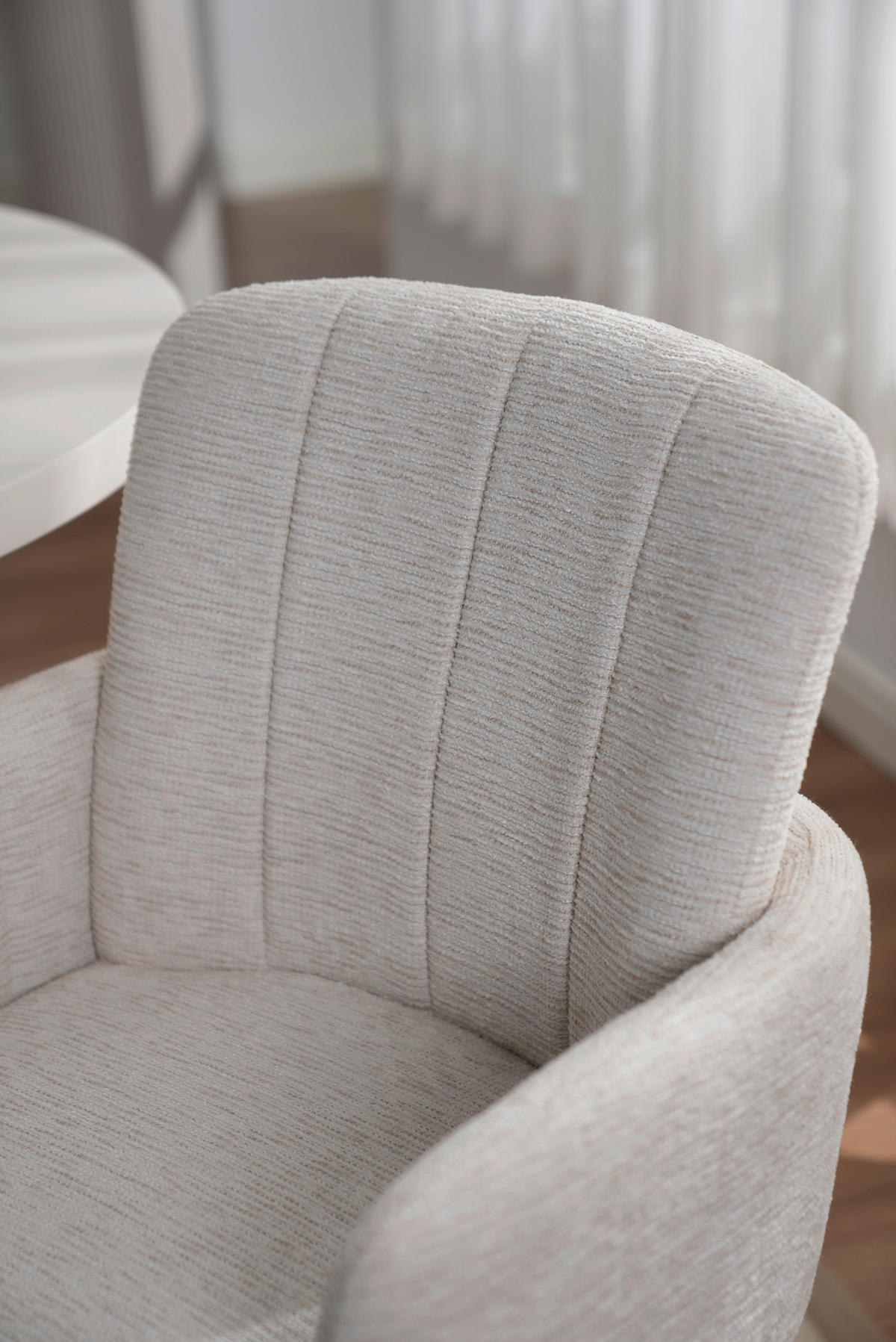 NASLANJAČ, les, kovina, tekstil bež  - črna/bež, Trendi, kovina/tekstil (58/86/64cm) - Livetastic