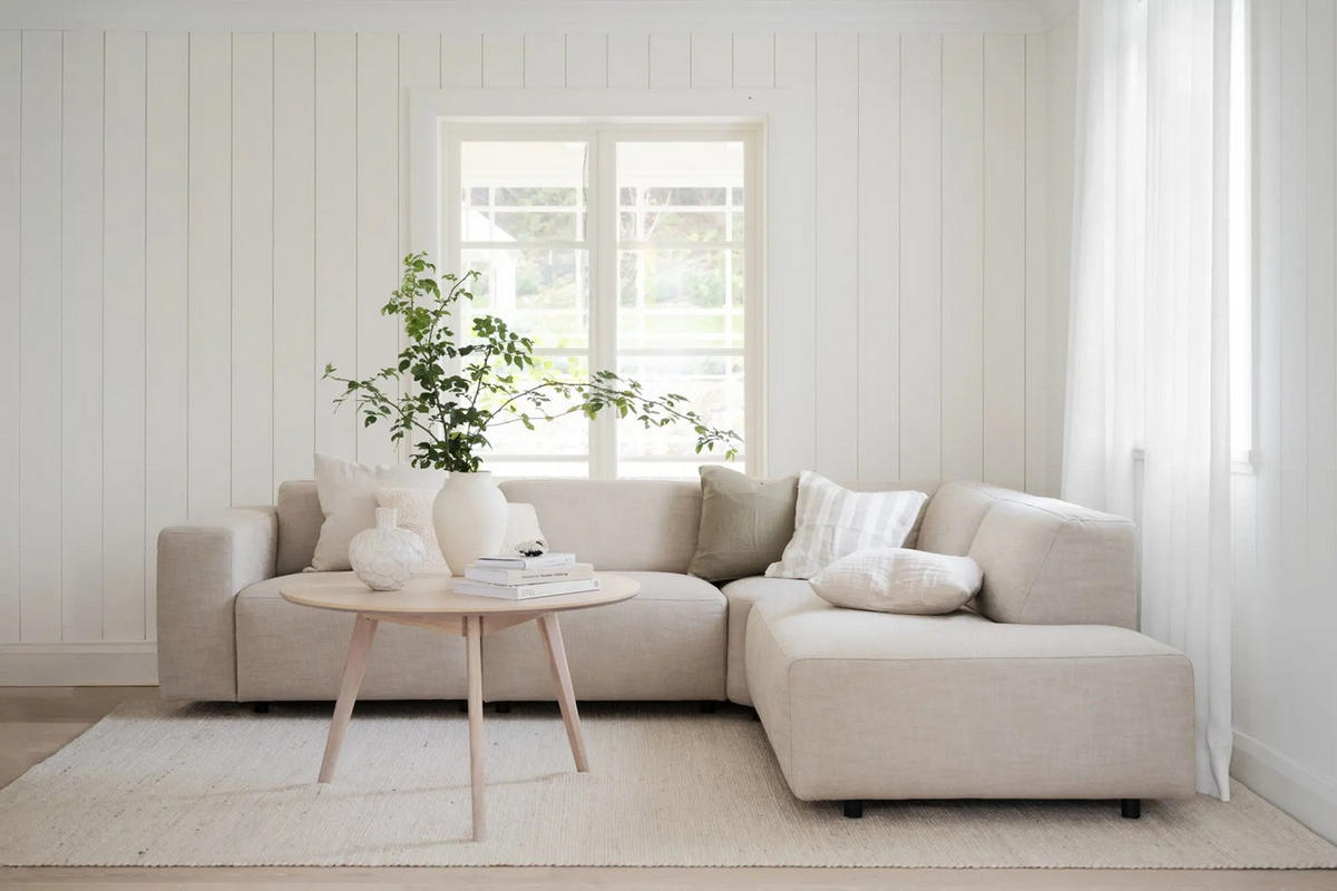 SOFFBORD i trä 90/53 cm  - ek Bianco, Klassisk, trä (90/53cm) - Rowico