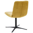 STUHL - Gelb/Schwarz, Design, Textil/Metall (52/88/66cm) - Dieter Knoll