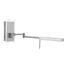 WANDLEUCHTE - Chromfarben/Nickelfarben, LIFESTYLE, Metall (31cm)