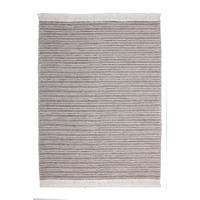 WEBTEPPICH 80/150 cm Naturfarben, Grau  - Naturfarben/Grau, Basics, Textil (80/150cm) - Novel