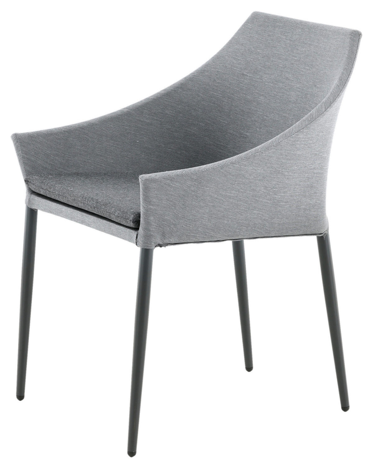 UTESTOLAR SET i metall, textil svart, mörkgrå  - mörkgrå/svart, Klassisk, metall/textil (60/81/62cm) - Gardenson