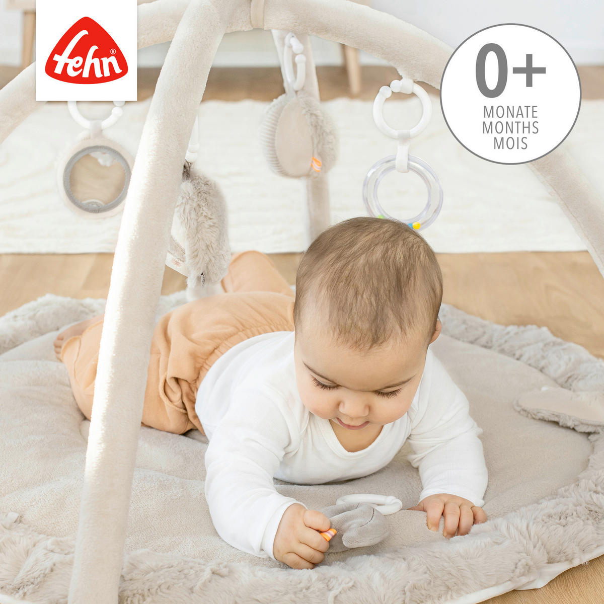 SPIELBOGEN - Hellgrau, Basics, Textil (85/87/49cm) - Fehn