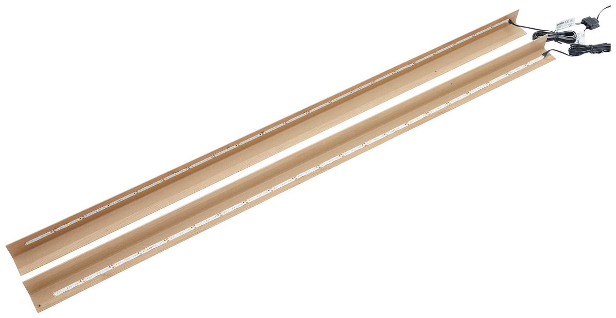 LED-STRIP 109 cm   - Schwarz/Weiß, KONVENTIONELL, Kunststoff (109cm) - Livetastic