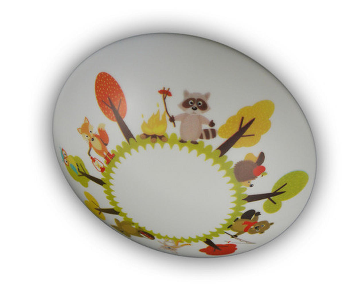 NIERMANN KINDERDECKENLEUCHTE 36/10 cm   - Multicolor/Weiß, Trend, Kunststoff (36/10cm) - Niermann