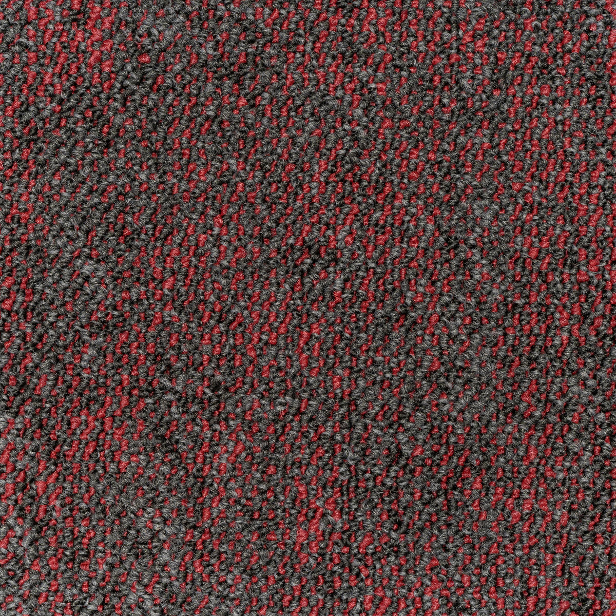 TEPPICHFLIESE 50/50 cm  in Rot  - Rot, Basics, Textil (50/50cm)