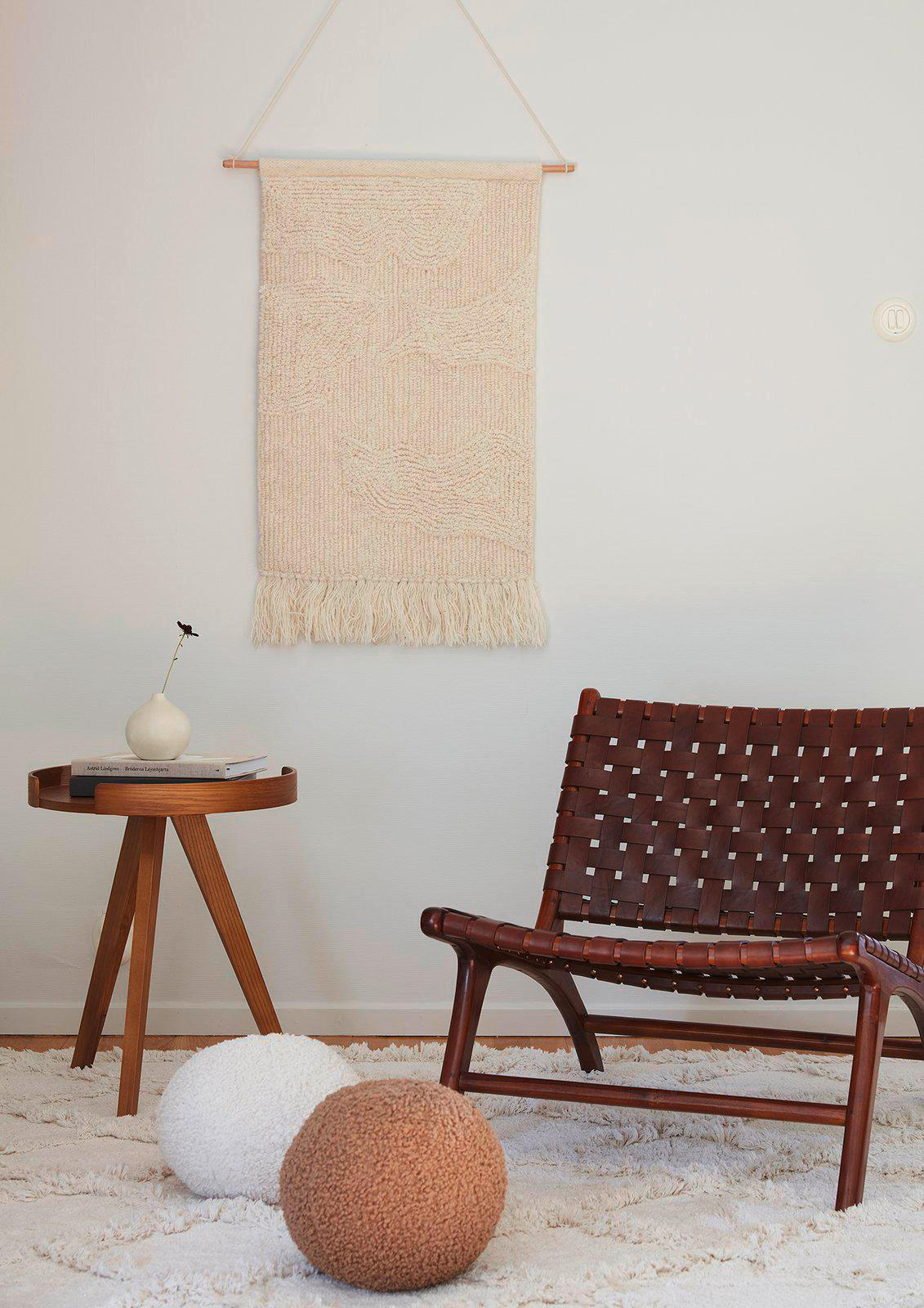 WANDTEPPICH  - Weiß, Basics, Textil (50/100cm) - Svanefors