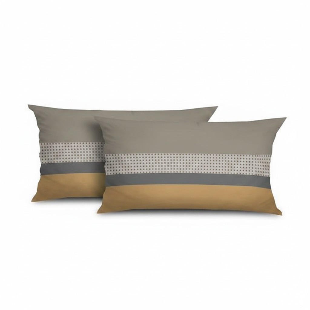 KOPFPOLSTERBEZUG 40/80 cm  - Beige, Design, Textil (40/80cm) - Florella