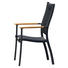 STAPELSESSEL - Anthrazit/Schwarz, Design, Holz/Textil (61/101,8/61,3cm) - Amatio STAPELSESSEL - Anthrazit/Schwarz, Design, Holz/Textil (61/101,8/61,3cm) - Amatio