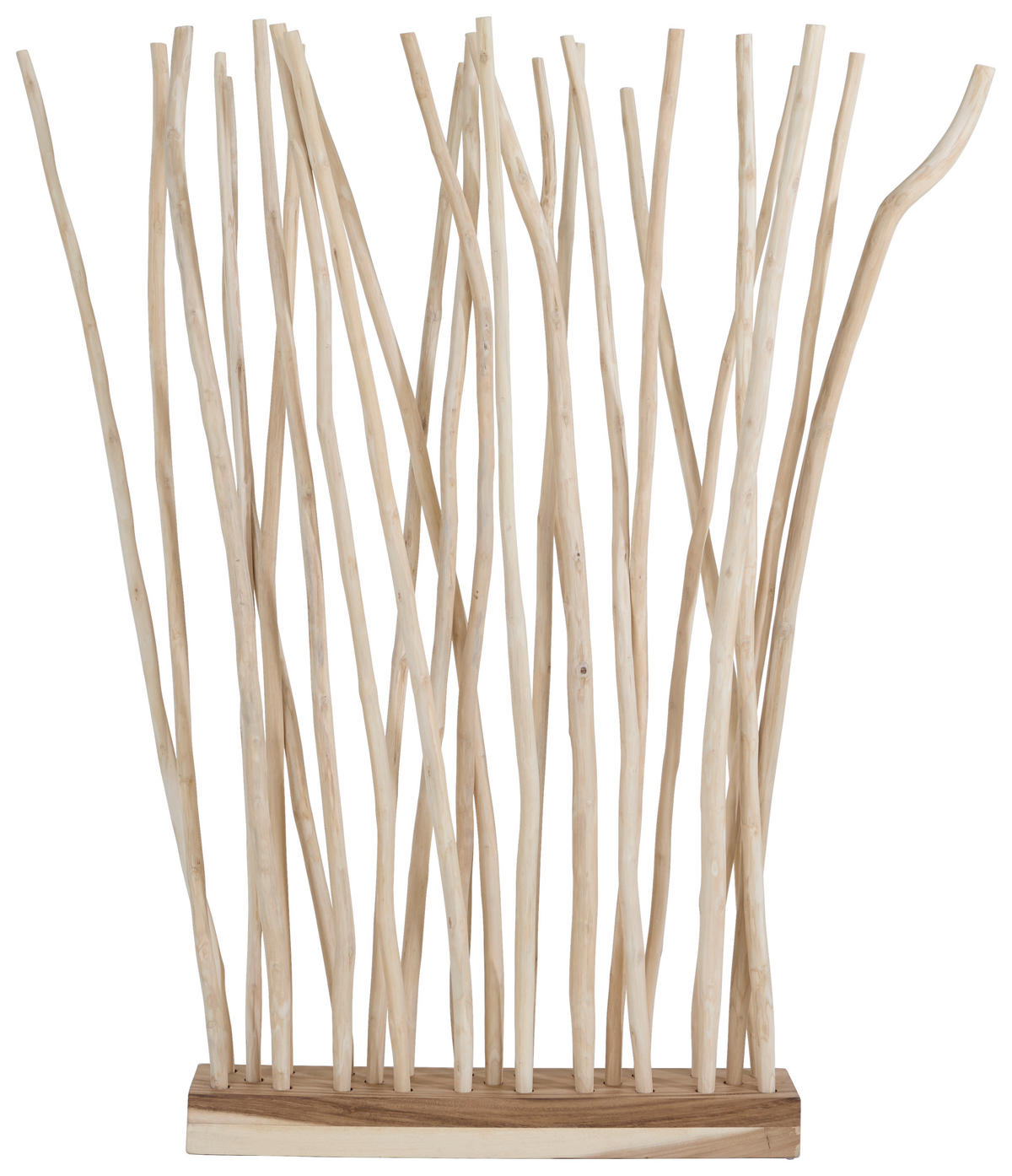 RAUMTEILER - Naturfarben, Design, Holz (100/180/20cm) - Livetastic