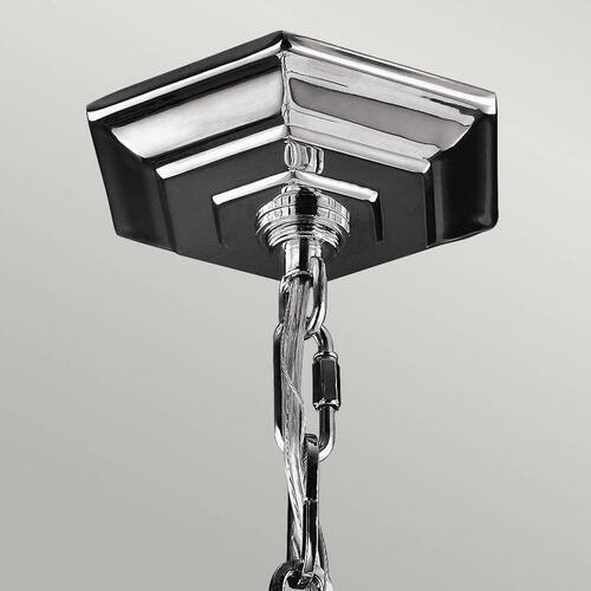 VISEČA SVETILKA  Elstead Corinne      43.2/67.9 cm      E14 - barve niklja, Konvencionalno, kovina (43.2/67.9cm) - Elstead Lighting