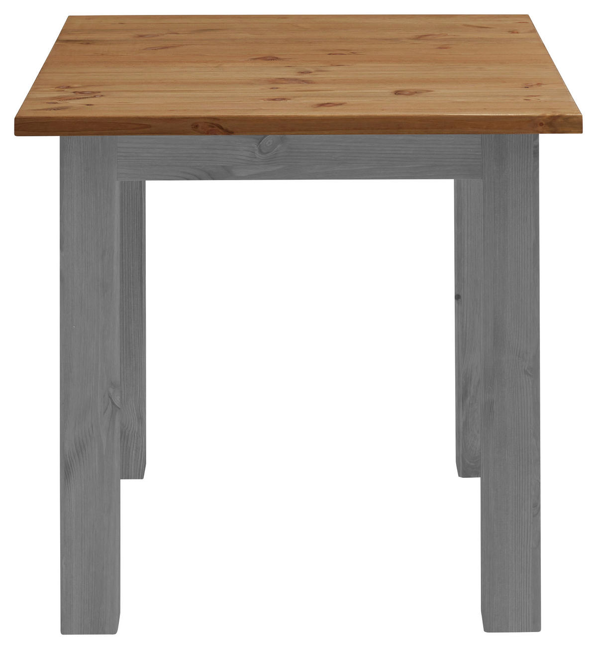 ESSTISCH in Holz 78/78/78 cm  - Laugenfarbig/Grau, ROMANTIK / LANDHAUS, Holz (78/78/78cm) - Boxxx