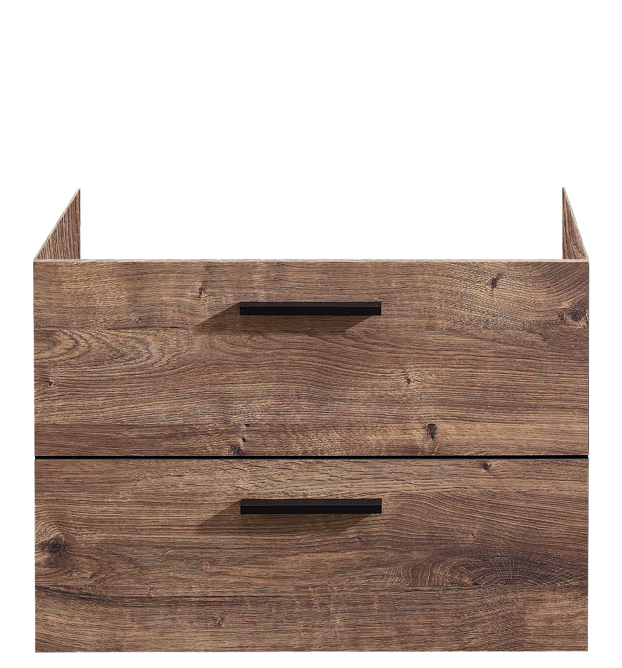 Thumbnail - Xora Waschtischunterschrank Xora 374, Eiche, Metall, 2 Schublade(n) Schubladen, 71x51x44 cm, Made in Germany, Zusatzauss...