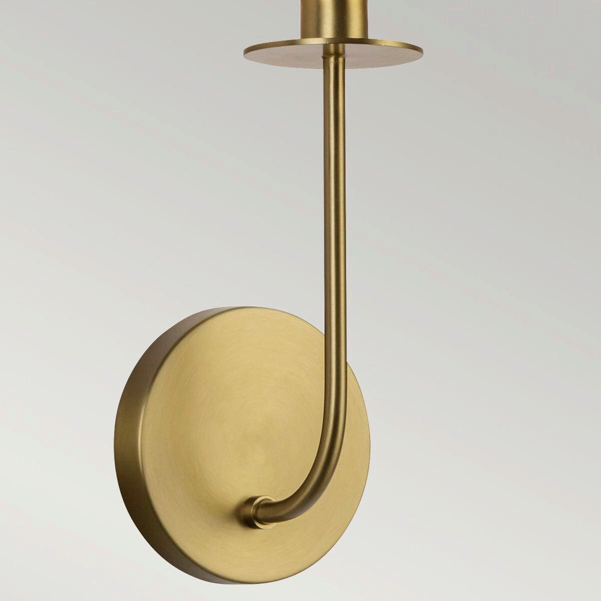 WANDLEUCHTE 12,7/29,2 cm   - Goldfarben, KONVENTIONELL, Glas/Metall (12,7/29,2cm) - Elstead Lighting