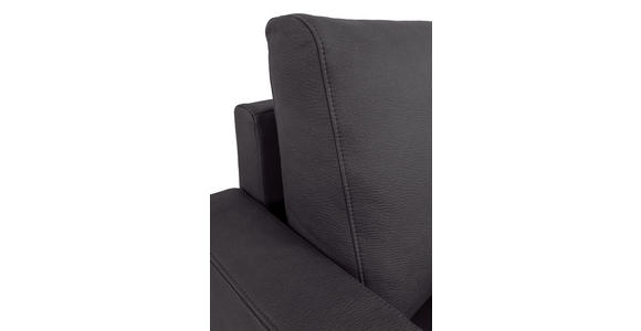 SESSEL in Lederlook Grau - Schwarz/Grau, KONVENTIONELL, Holz/Textil (87/96/86cm) - Carryhome