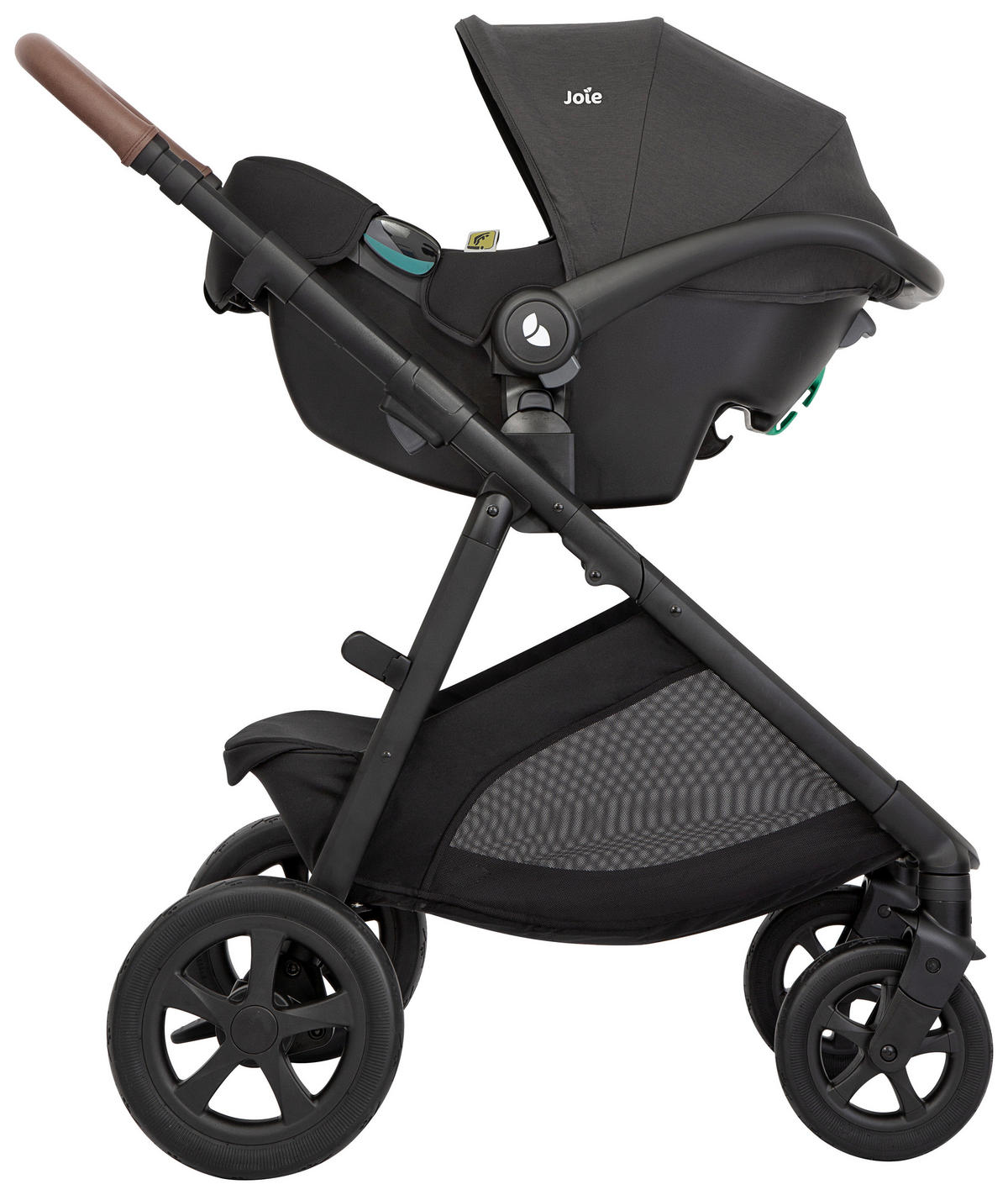KINDERWAGENSET  Alore Set  Shale  - Schwarz, Basics, Kunststoff/Textil (67cm) - Joie