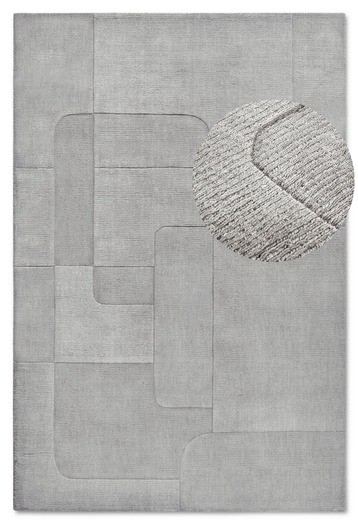 HANDWEBTEPPICH 190/280 cm Kollektion 1906 Grau  - Grau, Design, Textil (190/280cm) - Villeroy & Boch