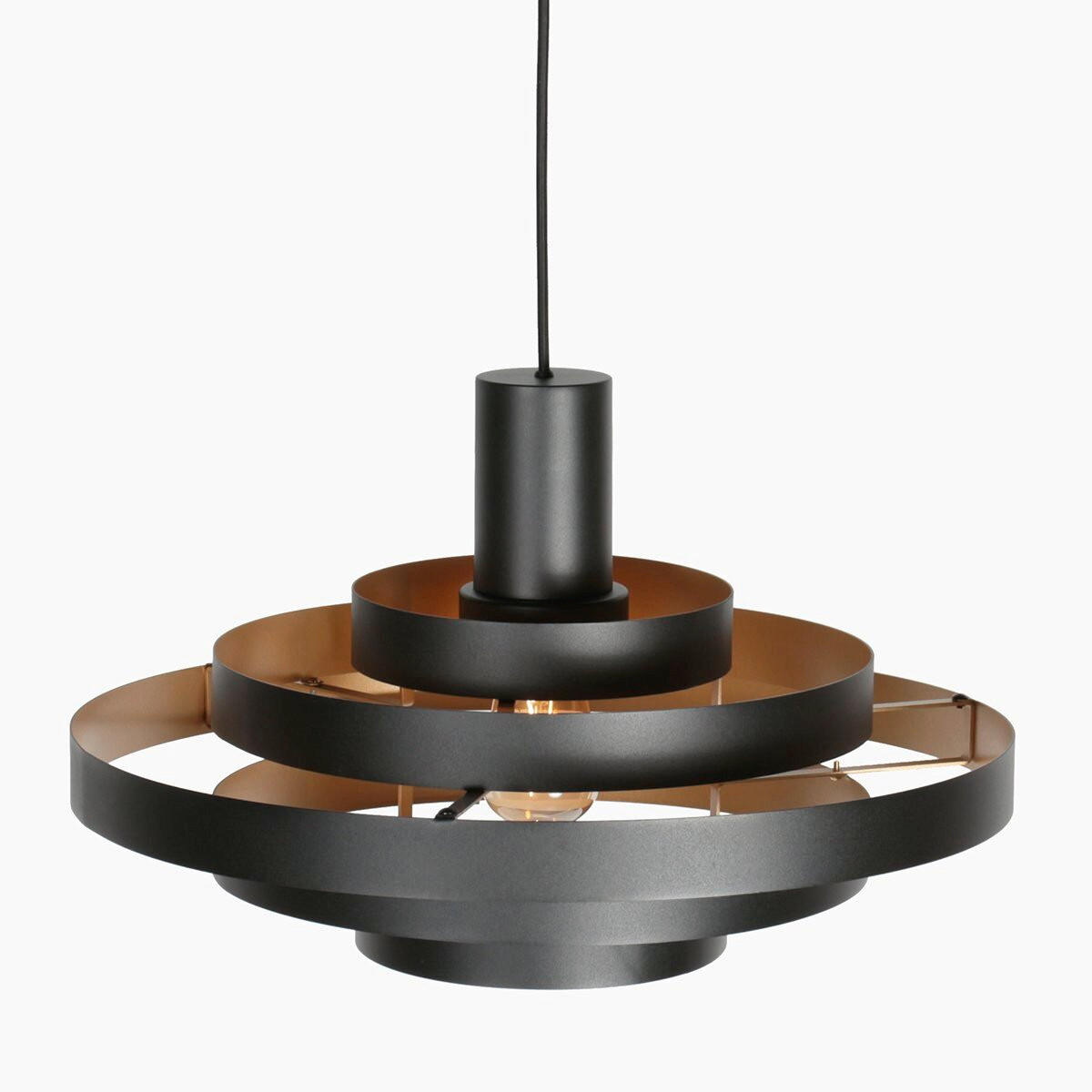 HÄNGELEUCHTE  50/160/50 cm   - Schwarz, Trend, Metall (50/160/50cm)