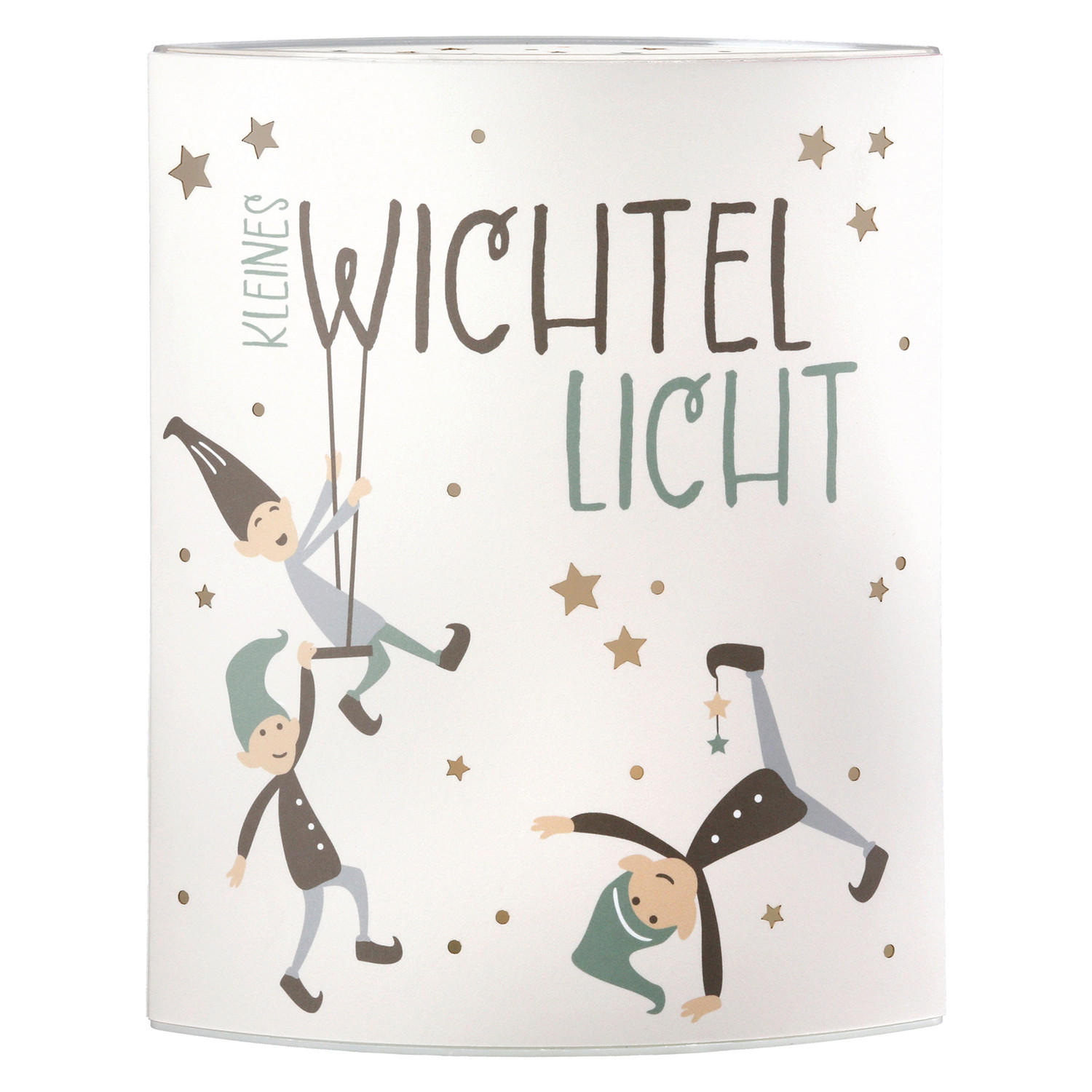 LED-DEKOLEUCHTE  - Weiß, LIFESTYLE, Papier (13/16/5cm)